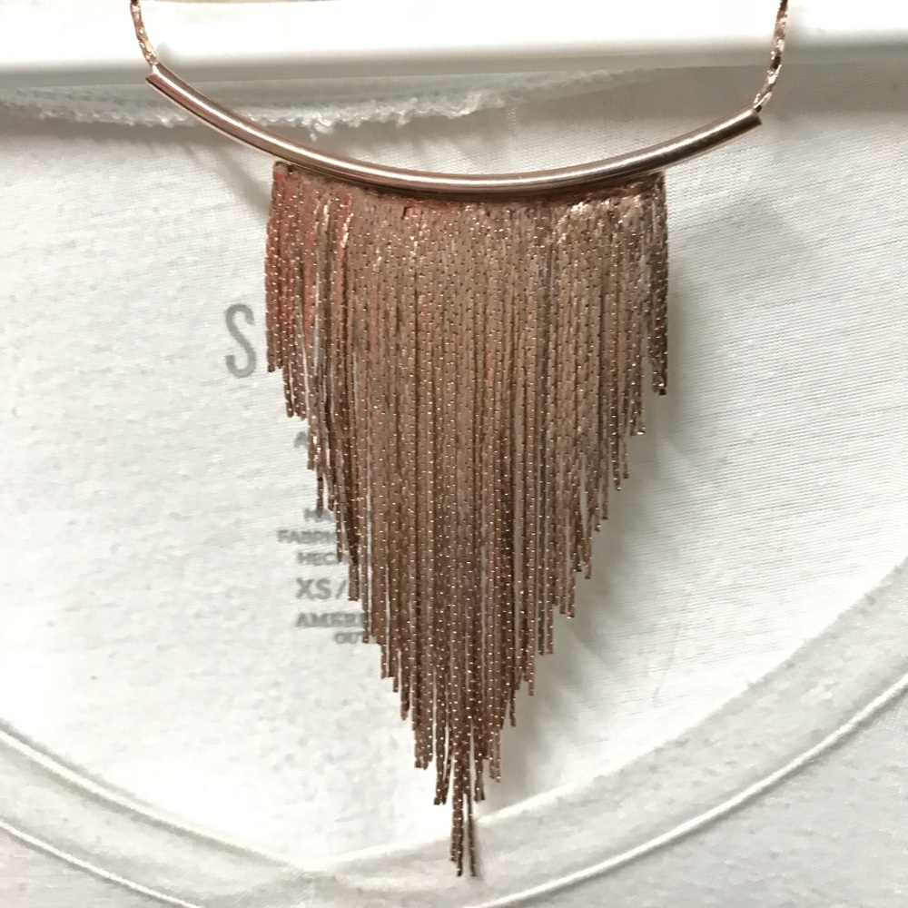 Rose Gold Statement Necklace